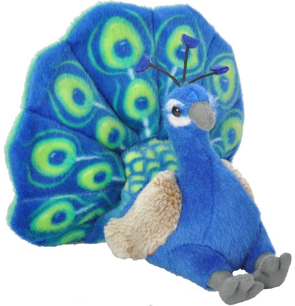 CK-Mini PeacoCK Stuffed Animal 8"