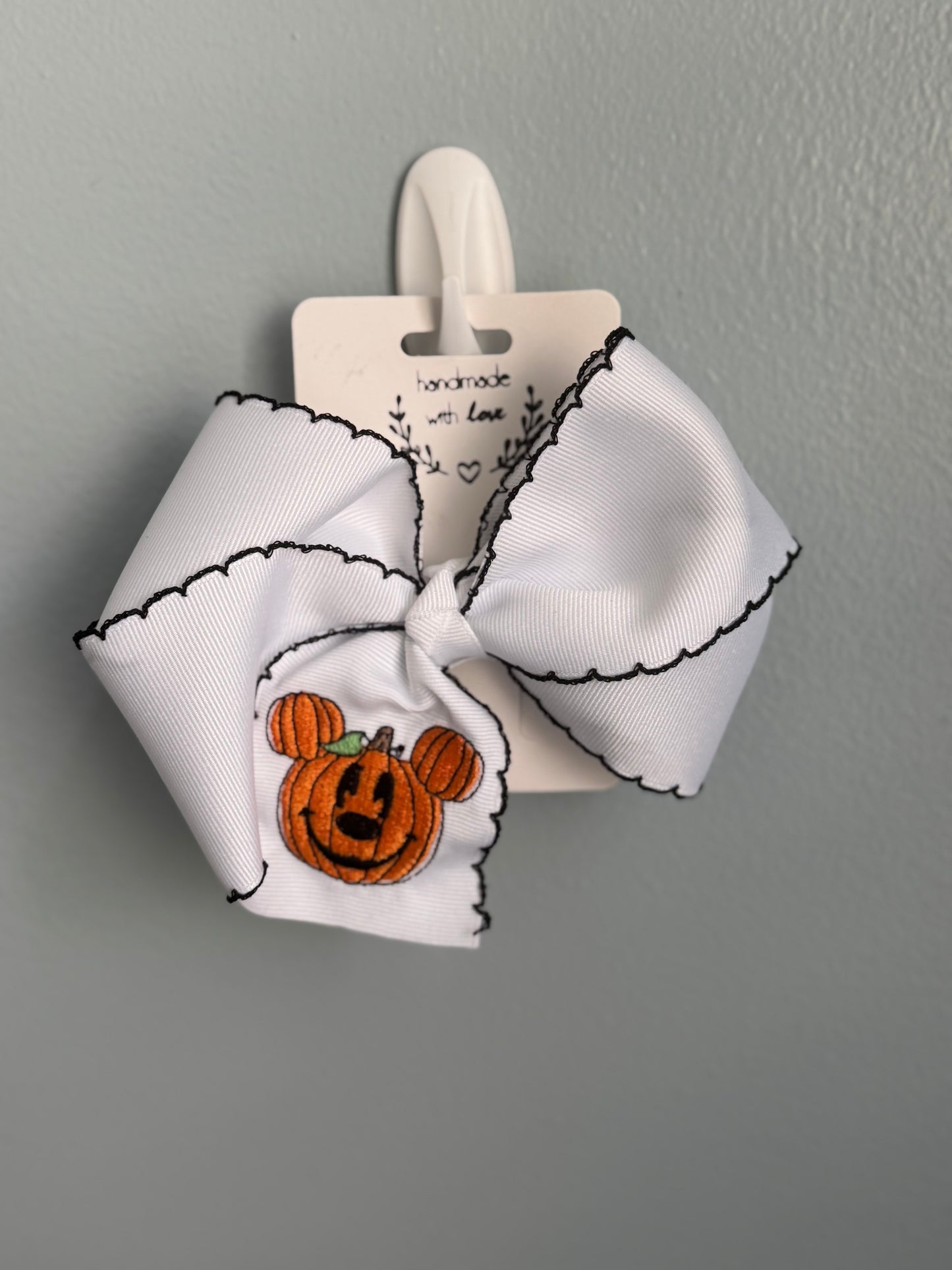 Pumpkin Mouse Bow