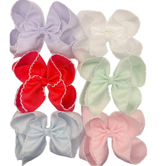 Fun Size Solid Hair Bows (5in)