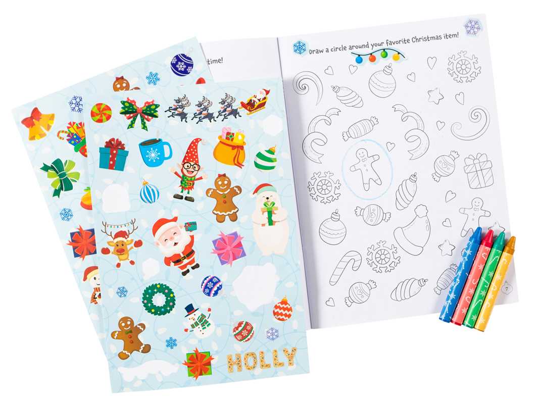 Merry & Bright! Christmas Coloring by Editors of Silver Dolphin Books