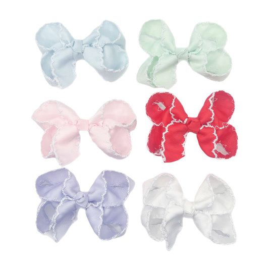 Teeny-Tiny Fun Solid Hair Bows (3in)