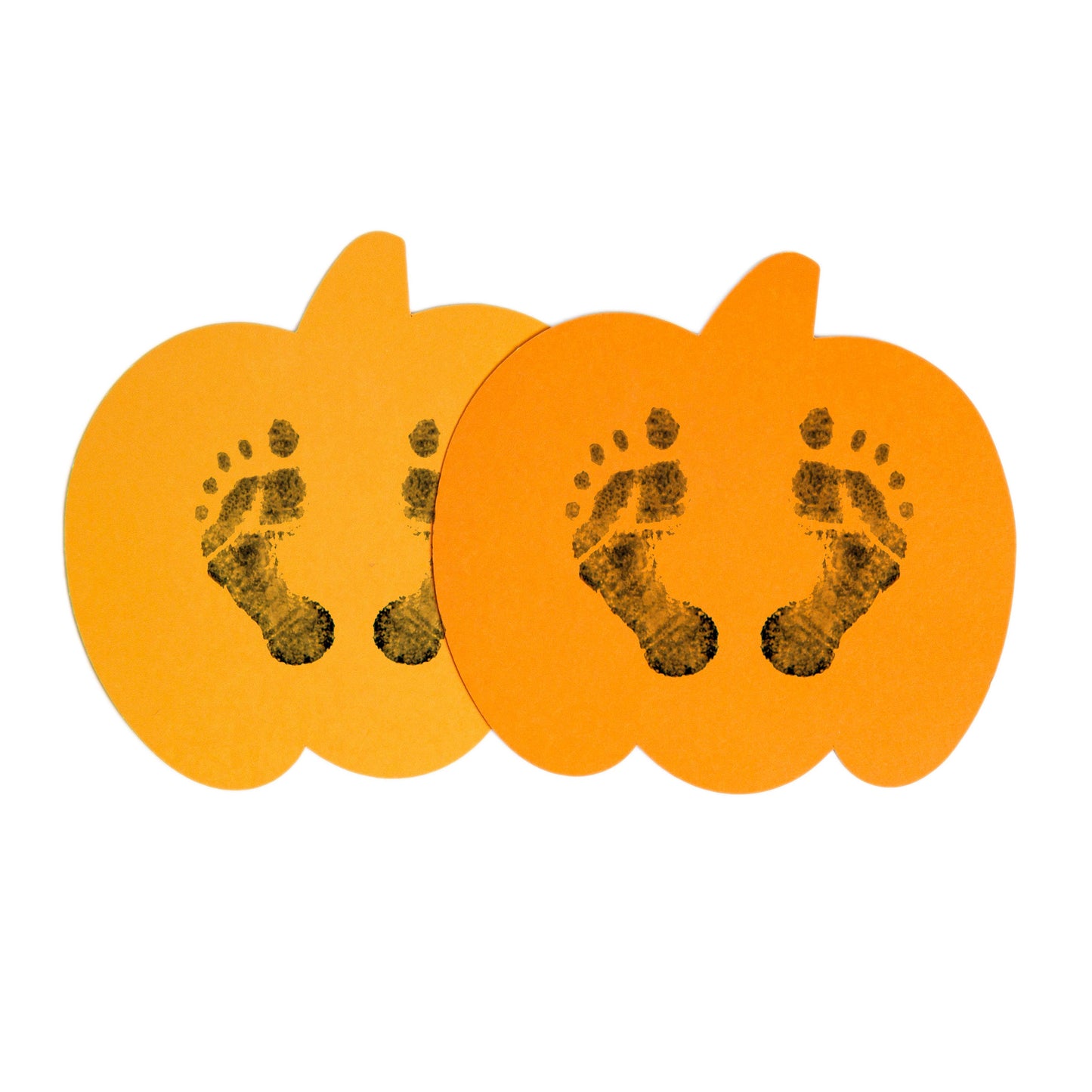 Pumpkin Clean-Touch Ink Pad Handprint, Fall And Autumn Gift