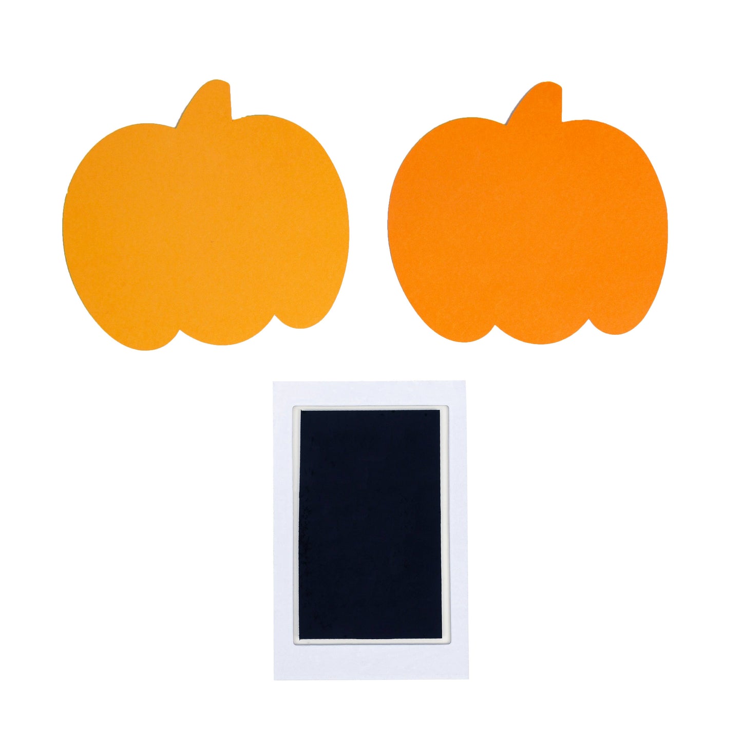 Pumpkin Clean-Touch Ink Pad Handprint, Fall And Autumn Gift