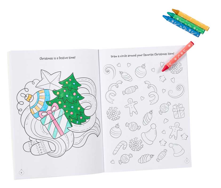 Merry & Bright! Christmas Coloring by Editors of Silver Dolphin Books
